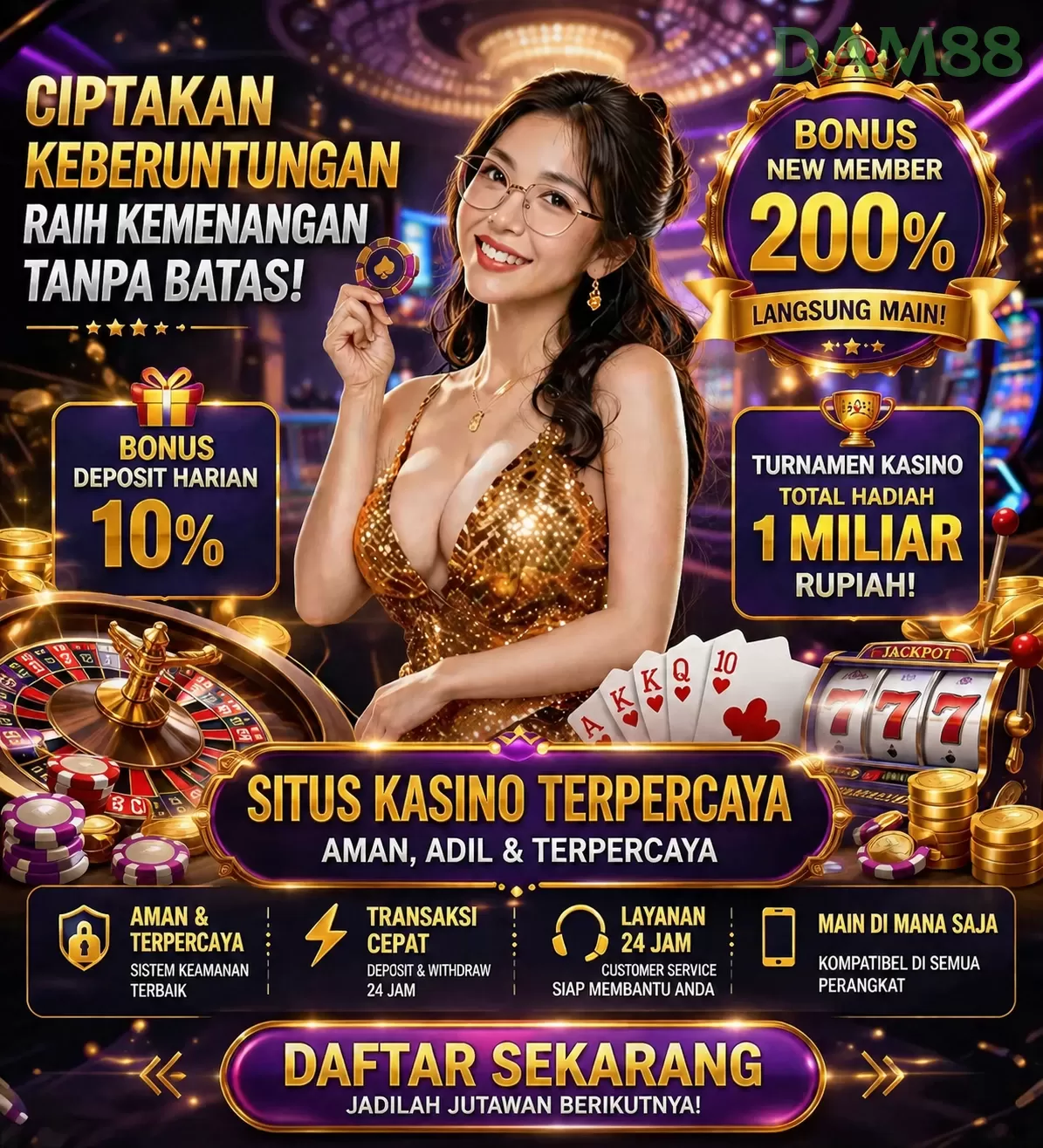 WELCOME BONUS NEW MEMBER 50_ promotion image